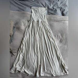 Lululemon 2-in-1 Maxi Dress Light Ivory XS